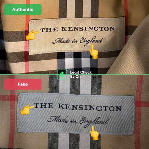 spot fake burberry coat|how to spot a burberry.